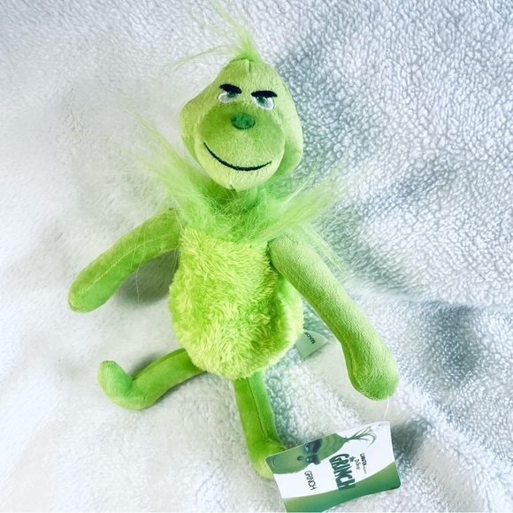 Dr. Seuss' The Grinch 11" Plush Doll - NWT 🎁 - Picture 5 of 12